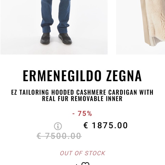 Ermenegildo Zegna Hooded Cashmere Cardigan - Picture 6 of 7